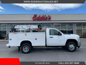 2014 CHEVROLET SILVERADO 3500 HD MECHANIC CRANE TRUCK 3,200 LBS STELLAR CRANE MECHANIC CRANE TRUCK V8, 6.0 LITER REG CAB  2D - Eddies Auto Sales