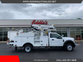 2017 FORD F550 SUPER DUTY 46FT BUCKET TRUCK ALTEC AT41M BUCKET TRUCKS V8, TURBO DIESEL, 6.7 LITER XL 169" W.B. 2D - Eddies Auto Sales