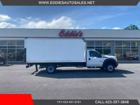 2013 FORD F550 SUPER DUTY REGULAR CAB 16FT BOX TRUCK BOX TRUCKS V8, TURBO DIESEL, 6.7 LITER 165" W.B. 2D - Eddies Auto Sales