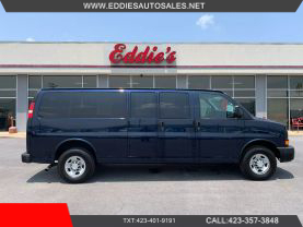 2012 CHEVROLET EXPRESS 3500 15 PASSENGER VAN PASSENGER VANS V8, FLEX FUEL, 4.8 LITER LS EXTENDED VAN 3D - Eddies Auto Sales