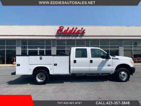 2015 FORD F350 SUPER DUTY CREW CAB 9FT KNAPHEIDE SERVICE BED TRUCK SERVICE/UTILITY TRUCKS V8, TURBO DIESEL, 6.7L XL CREW CAB 4D - Eddies Auto Sales