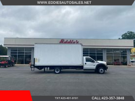2012 FORD F550 SUPER DUTY REGULAR CAB 18FT BOX TRUCK WITH 2,000 LBS LIFTGATE BOX TRUCKS V8, TURBO DIESEL, 6.7 LITER 165" W.B. 2D - Eddies Auto Sales
