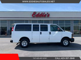 2015 CHEVROLET EXPRESS 2500 11 PASSENGER VAN PASSENGER VANS V8, FLEX FUEL, 6.0 LITER LS VAN 3D - Eddies Auto Sales