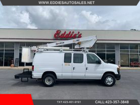 2012 FORD E350 SUPER DUTY 35FT BUCKET VAN SKYVAN UVN35A BUCKET TRUCKS V8, FLEX FUEL, 5.4 LITER VAN 3D - Eddies Auto Sales