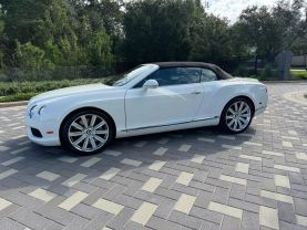2013 BENTLEY CONTINENTAL CONVERTIBLE V8, TWIN TURBO, 4.0 LITER GTC CONVERTIBLE 2D
