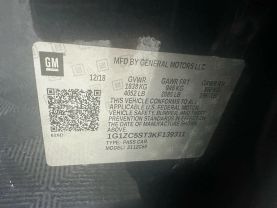 2019 CHEVROLET MALIBU