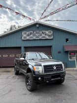 2009 FORD F150 SUPERCREW CAB PICKUP V8, 5.4 LITER PLATINUM PICKUP 4D 5 1/2 FT