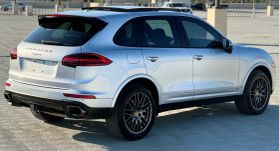 2017 PORSCHE CAYENNE SUV V6, 3.6 LITER PLATINUM EDITION SPORT UTILITY 4D