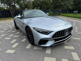 2022 MERCEDES-BENZ MERCEDES-AMG SL CONVERTIBLE V8, TWIN TURBO, 4.0 LITER SL 55 PERFORMANCE ROADSTER 2D