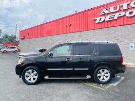 2012 NISSAN ARMADA SUV V8, 5.6 LITER SL SPORT UTILITY 4D