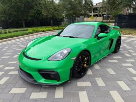 2022 PORSCHE 718 CAYMAN COUPE 6-CYL, 4.0 LITER GT4 "MANUAL TRANSMISSION"