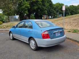 2005 KIA SPECTRA SEDAN 4-CYL, 2.0 LITER LX SEDAN 4D