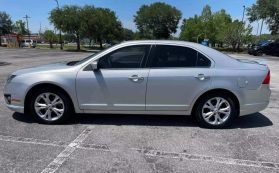 2012 FORD FUSION SEDAN V6, FLEX FUEL, 3.0 LITER SE SEDAN 4D