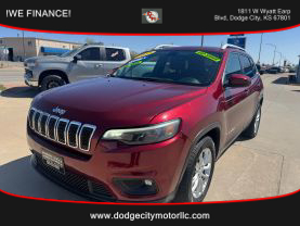 2019 JEEP CHEROKEE SUV 4-CYL, ZERO EVAP, 2.4 LITER LATITUDE SPORT UTILITY 4D