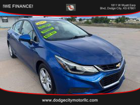 2017 CHEVROLET CRUZE SEDAN 4-CYL, TURBO, 1.4 LITER LT SEDAN 4D