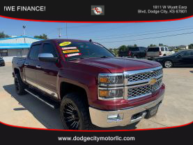 2014 CHEVROLET SILVERADO 1500 CREW CAB PICKUP V8 ECOTEC3 FLEX FUEL 5.3L LTZ PICKUP 4D 5 3/4 FT