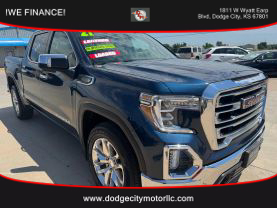 2021 GMC SIERRA 1500 CREW CAB PICKUP V8, ECOTEC3, DFM, 5.3 LITER SLT PICKUP 4D 5 3/4 FT