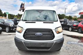 2017 FORD TRANSIT 350 WAGON VAN V6, 3.7 LITER XL W/MEDIUM ROOF W/SLIDING SIDE DOOR VAN 3D
