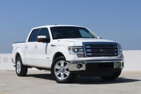 2013 FORD F150 SUPERCREW CAB PICKUP V6, ECOBOOST, 3.5L LARIAT PICKUP 4D 5 1/2 FT
