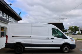 2015 FORD TRANSIT 250 VAN CARGO V6, FLEX FUEL, 3.7 LITER MEDIUM ROOF W/SLIDING SIDE DOOR W/LWB VAN 3D