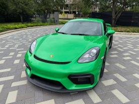 2022 PORSCHE 718 CAYMAN COUPE 6-CYL, 4.0 LITER GT4 "MANUAL TRANSMISSION"