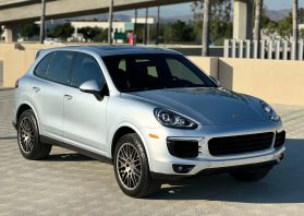 2017 PORSCHE CAYENNE SUV V6, 3.6 LITER PLATINUM EDITION SPORT UTILITY 4D