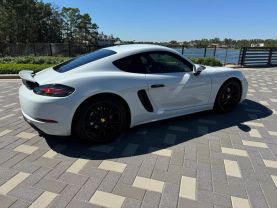2018 PORSCHE 718 CAYMAN COUPE 4-CYL, TURBO, 2.5 LITER S COUPE 2D