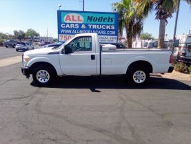2013 FORD F250 SUPER DUTY REGULAR CAB PICKUP V8, FLEX FUEL, 6.2 LITER XL PICKUP 2D 8 FT