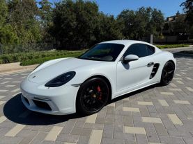 2018 PORSCHE 718 CAYMAN COUPE 4-CYL, TURBO, 2.5 LITER S COUPE 2D
