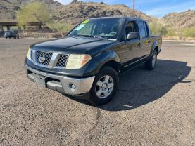 2005 NISSAN FRONTIER CREW CAB PICKUP V6, 4.0 LITER SE PICKUP 4D 5 FT