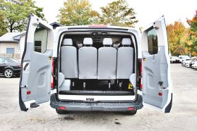 2015 FORD TRANSIT 350 WAGON PASSENGER V6, ECOBOOST, TWIN TURBO, 3.5L XL W/LOW ROOF W/SLIDING SIDE DOOR VAN 3D