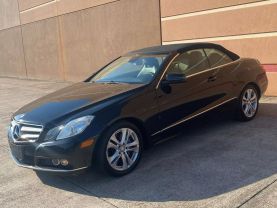 2011 MERCEDES-BENZ E-CLASS CONVERTIBLE V6, 3.5 LITER E 350 CONVERTIBLE 2D