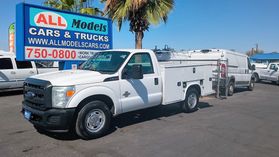 2015 FORD F350 SUPER DUTY REGULAR CAB PICKUP V8, TURBO DIESEL, 6.7L XL PICKUP 2D 8 FT