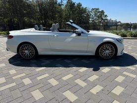 2018 MERCEDES-BENZ MERCEDES-AMG C-CLASS CONVERTIBLE V8, TWIN TURBO, 4.0 LITER C 63 S AMG CABRIOLET 2D