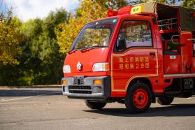 1992 SUBARU SAMBAR TRUCK EN07 FIRE TRUCK