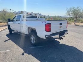 2016 CHEVROLET SILVERADO 2500 HD CREW CAB PICKUP V8, TURBO DIESEL, 6.6 LITER WORK TRUCK PICKUP 4D 8 FT