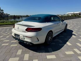 2018 MERCEDES-BENZ MERCEDES-AMG C-CLASS CONVERTIBLE V8, TWIN TURBO, 4.0 LITER C 63 S AMG CABRIOLET 2D