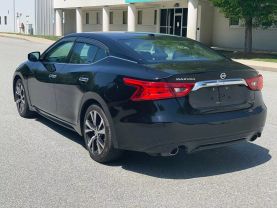2017 NISSAN MAXIMA SEDAN BLACK AUTOMATIC - Auto Solutions of Greensboro LLC, NC, 36.05701, -79.84368