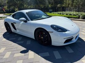 2018 PORSCHE 718 CAYMAN COUPE 4-CYL, TURBO, 2.5 LITER S COUPE 2D