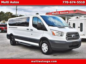 2015 FORD TRANSIT 350 WAGON PASSENGER V6, ECOBOOST, TWIN TURBO, 3.5L XL W/LOW ROOF W/SLIDING SIDE DOOR VAN 3D