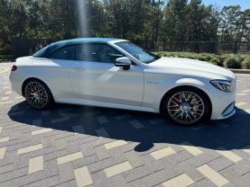 2018 MERCEDES-BENZ MERCEDES-AMG C-CLASS CONVERTIBLE V8, TWIN TURBO, 4.0 LITER C 63 S AMG CABRIOLET 2D