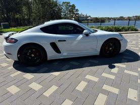 2018 PORSCHE 718 CAYMAN COUPE 4-CYL, TURBO, 2.5 LITER S COUPE 2D