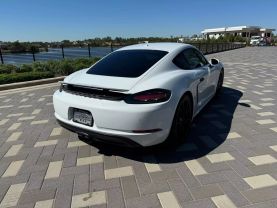 2018 PORSCHE 718 CAYMAN COUPE 4-CYL, TURBO, 2.5 LITER S COUPE 2D