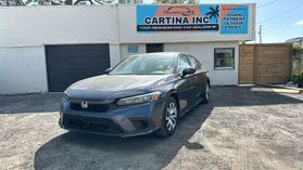 2022 HONDA CIVIC SEDAN 4-CYL, I-VTEC, 2.0 LITER LX SEDAN 4D