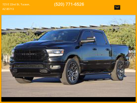 2019 RAM 1500 CREW CAB PICKUP V8, HEMI, 5.7 LITER REBEL PICKUP 4D 5 1/2 FT