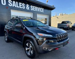 2014 JEEP CHEROKEE SUV V6, 3.2 LITER TRAILHAWK SPORT UTILITY 4D