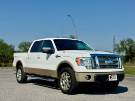 2009 FORD F150 SUPERCREW CAB PICKUP V8, 5.4 LITER KING RANCH PICKUP 4D 5 1/2 FT