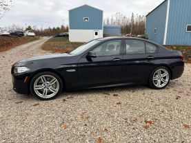 2016 BMW 5 SERIES SEDAN V8, TWIN TURBO, 4.4 LITER 550I XDRIVE SEDAN 4D at T&T Repairables - used car dealership in Spencer, Indiana.