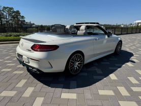 2018 MERCEDES-BENZ MERCEDES-AMG C-CLASS CONVERTIBLE V8, TWIN TURBO, 4.0 LITER C 63 S AMG CABRIOLET 2D