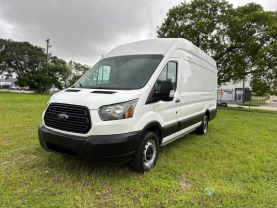 2019 FORD TRANSIT 350 VAN CARGO 5-CYL, DIESEL, 3.2 LITER EXTENDED LENGTH HIGH ROOF W/SLIDING SIDE DOOR VAN 3D